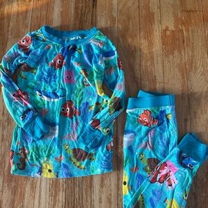 Little Sleepies Disney Nemo 18-24 months Long Sleeve/Pants Pajamas